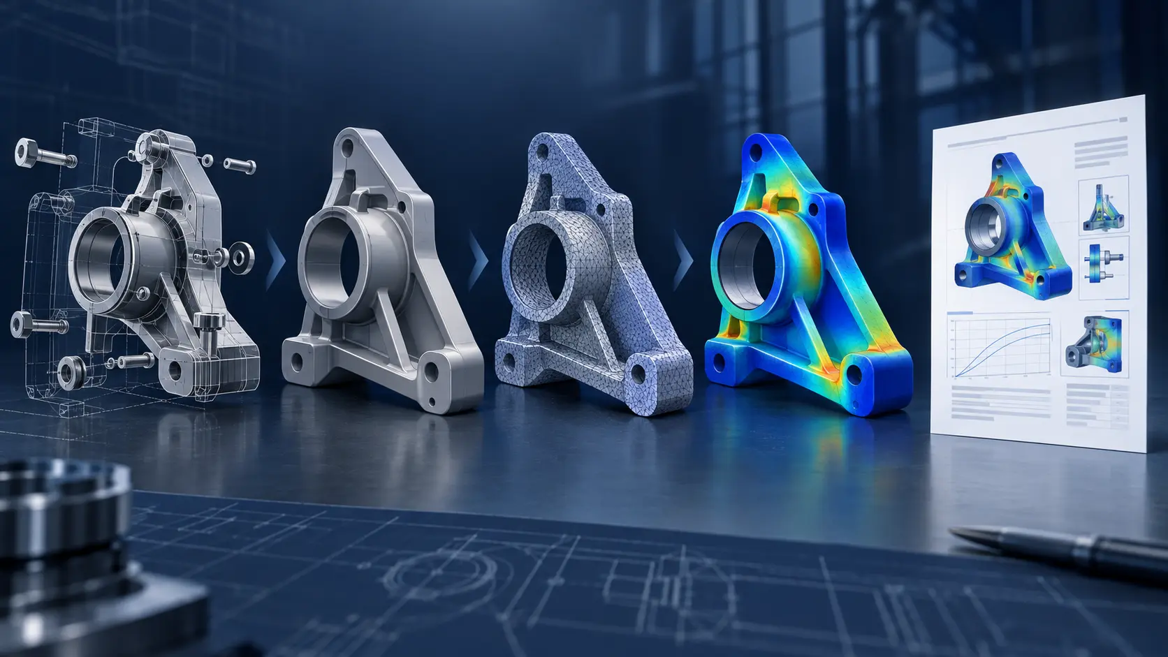 fem dienstleister ansys berechnung daten