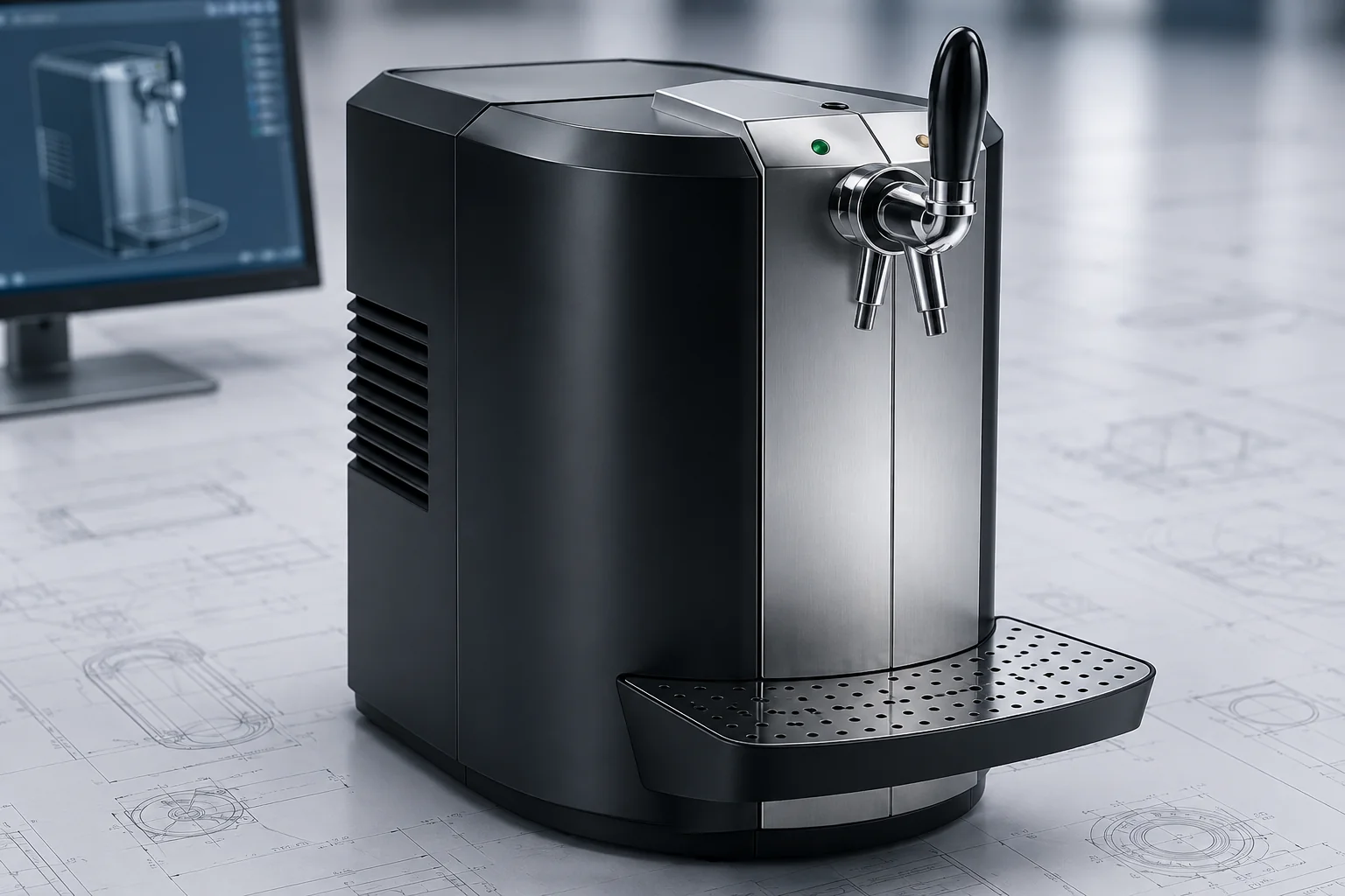 Smart Draft Anlage – Kunststoffgehäuse und Siemens NX