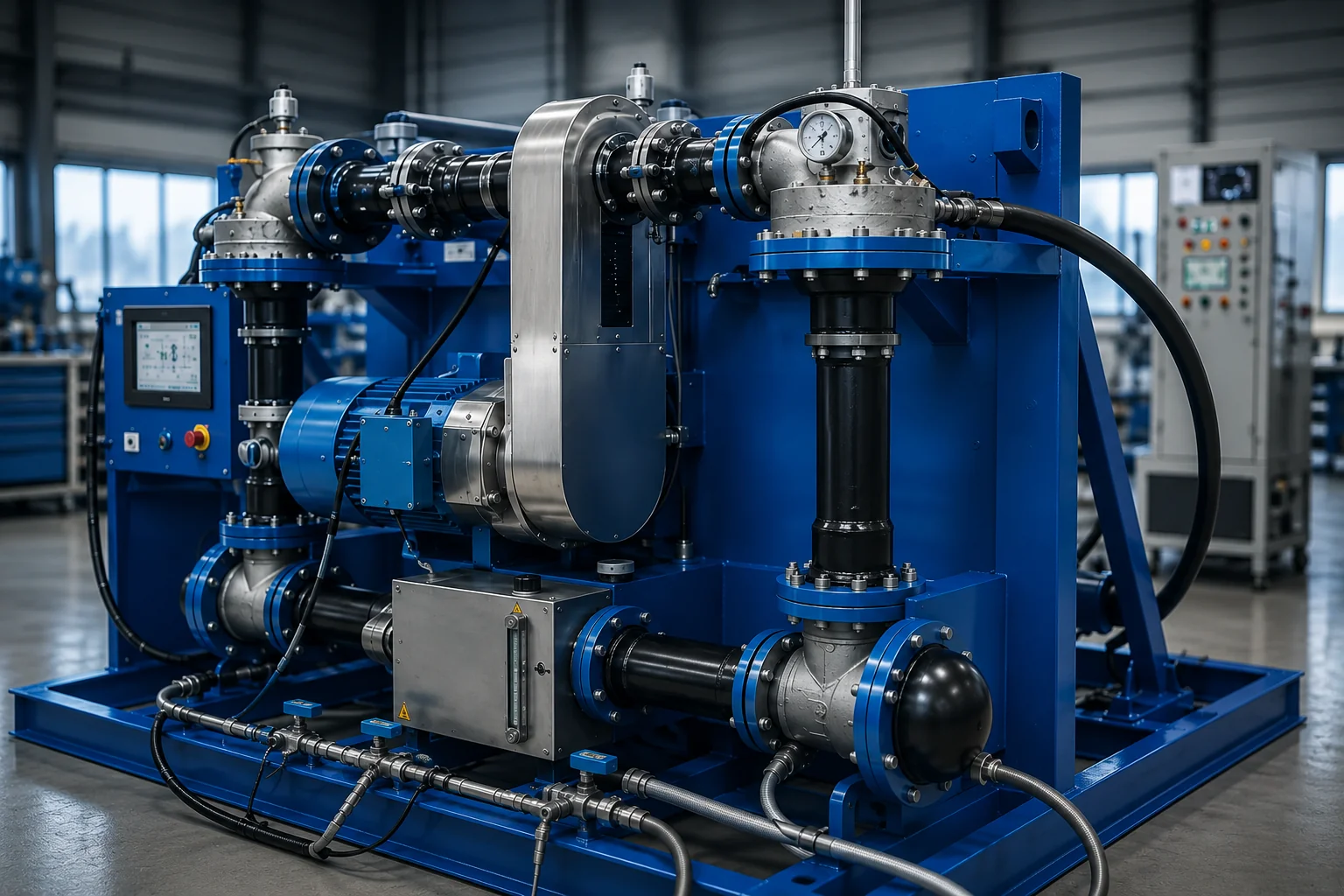 Prüfstand Engineering – kundenspezifischer Teststand für zwei Schnellbootantriebe